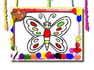 Butterfly Hues: A Mindful Coloring Space