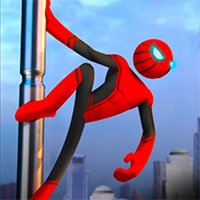 Spider Stickman Swing Game