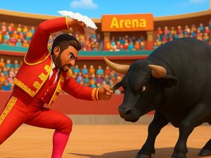 Bull Arena Action Game
