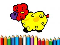 Baby Sheep Coloring Fun