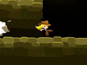 Indygirl and the Golden Skull Adventure Game - Arcade Game