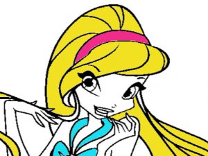 Winx Coloring Page Online Coloring Game