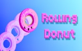 Rolling Donut - Dashing Donut Game Online