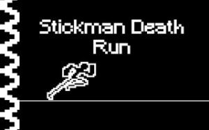 Pixel Stickman Parkour Runner