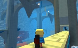 Kogama Temple Challenge Multiplayer Arena