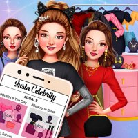 Insta Celebrity Hashtag Goals Dress Up Game