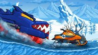 Car Eats Car Winter Adventure Online Game